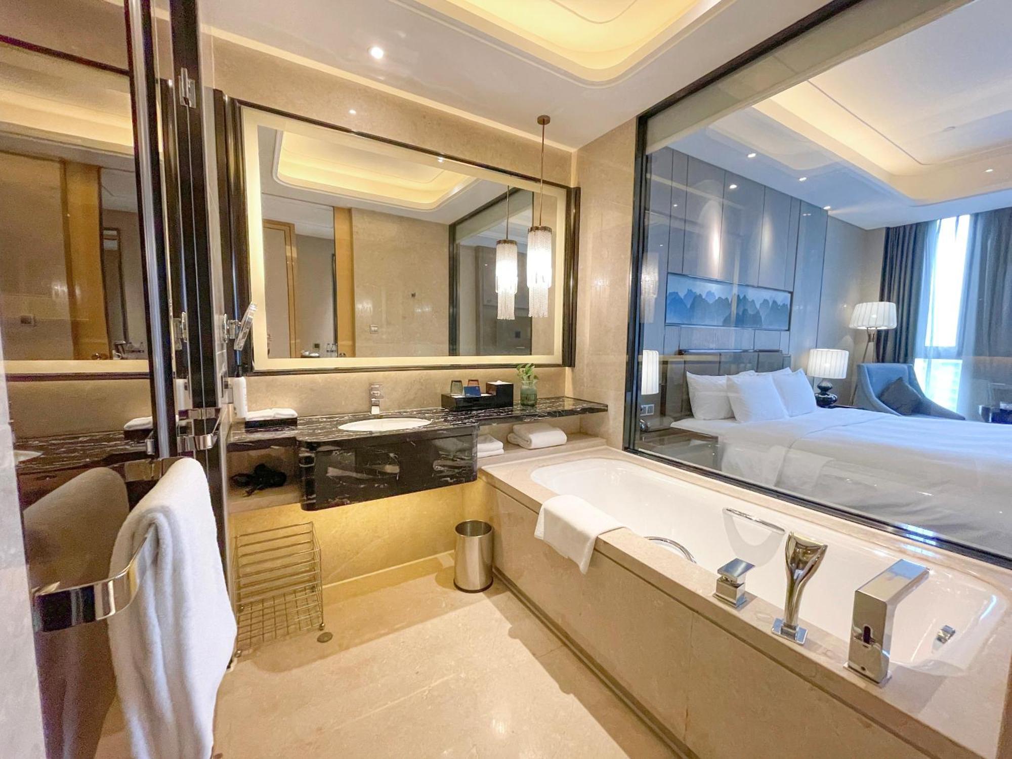 Hotel Wanda Realm Longyan Exterior foto
